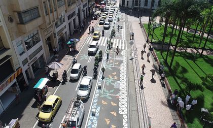 Así es la nueva movilidad peatonal en la Plaza de Cayzedo: calles rediseñadas y velocidad controlada