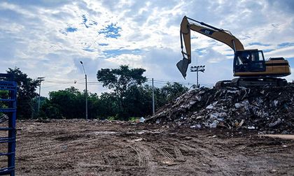 Cali despejó 7.200 toneladas de residuos en la escombrera de la 50