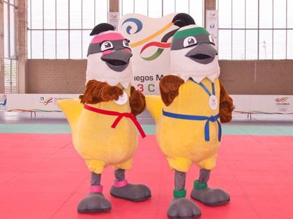 El Bichofué,  el gran anfitrión en  los Juegos Mundiales