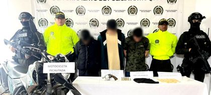 Imagen de Capturaron a tres hombres en Sonsón: tenían estupefacientes y un arma de fuego