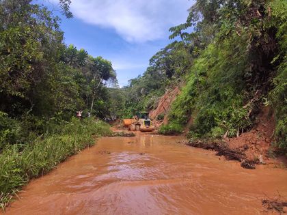 Imagen de  Tras deslizamientos en San Carlos, autoridades gestionan remoción de material y ayudas humanitarias