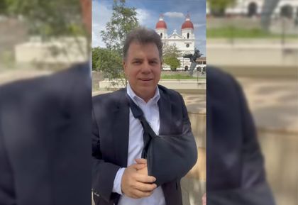 Imagen de  Eugenio Prieto volvió al ruedo electoral tras ser atropellado por una motocicleta