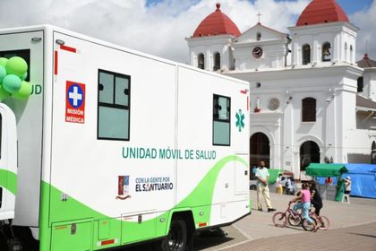 Imagen de  El Santuario tiene Unidad Móvil para llevar salud a barrios y veredas