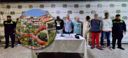 Imagen de  Cayeron 11 presuntos integrantes de banda responsable del microtráfico en las escaleras eléctricas de la Comuna 13