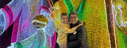 Imagen de  El Peñol inauguró su alumbrado navideño inspirado en el circo y la Navidad tradicional