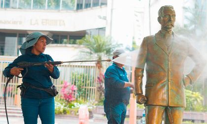 El Parque de los Poetas se puso ‘1A’ para recibir turistas
