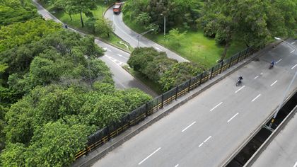Imagen de En Medellín instalarán mallas en dos puentes de la Avenida Regional para evitar que se arrojen rocas a vehículos