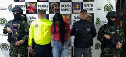 Imagen de Capturada alias La Tóxica, presunta integrante del ELN señalada de asesinar a un líder social en el Cesar