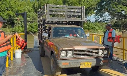 Barcaza Caramanta lista para operar