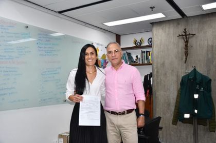 Imagen de Natalia Navarro asume como subsecretaria de Paz de Antioquia