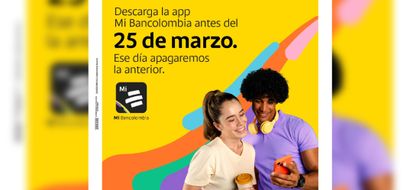 Imagen de ¿Ya descargó la app Mi Bancolombia? Faltan pocos días para la desactivación de la aplicación anterior