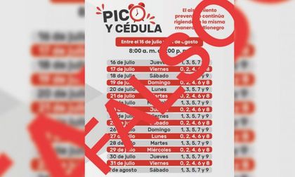 ¡Ojo! Están compartiendo el diseño de un falso Pico y Cédula en Rionegro
