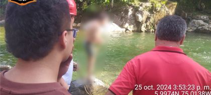 Imagen de Menor murió ahogado en San Luis: viajaron desde Medellín para llevar las cenizas de un familiar