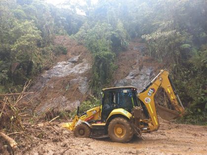 Imagen de Por 18 derrumbes, hay pasos intermitentes hacia cuatro veredas de El Carmen de Viboral