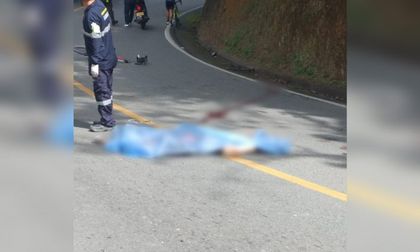 Imagen de Ciclista falleció en accidente de tránsito en la vía La Ceja-El Retiro