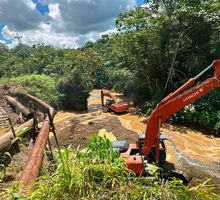 Intensos trabajos para devolverle el agua a Buenaventura