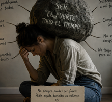El cansancio de ser el fuerte todo el tiempo
