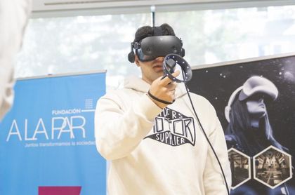 Usan la realidad virtual para la integración laboral de jóvenes con discapacidad intelectual