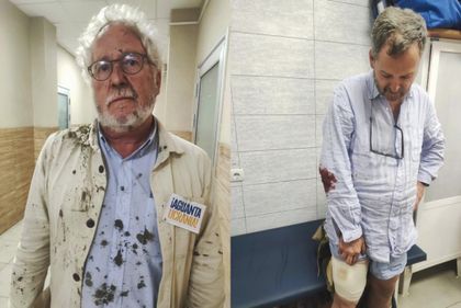 Imagen de  Héctor Abad Faciolince y excomisionado Sergio Jaramillo sobrevivieron a bombardeo en Ucrania