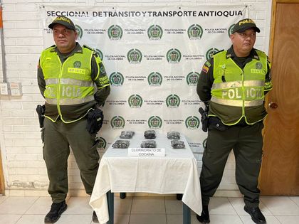 Imagen de  Autoridades de Río Claro hallan 7.100 gramos de clorhidrato de cocaína, avaluados en $22 millones