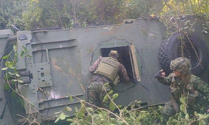 Investigan accidente de vehículo del Ejército en Cauca