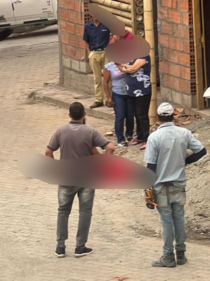 Imagen de A Kevin Álvarez le dispararon llegando a su casa en Abejorral, en el sector de la Calle Muerta