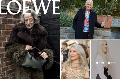 Diseñadores y publicistas buscan modelos ‘silver’