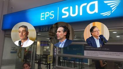 Imagen de  Rendón y “Fico” culparon al Gobierno nacional por salida de la EPS Sura, ¿qué dijo Petro?