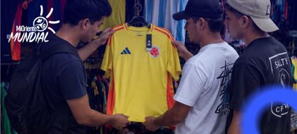 Imagen de  El Mundial impulsa la compra de camisetas deportivas premium en Colombia