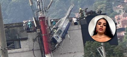 Imagen de  “Pensamos: aquí vamos a morir”: intenso relato de una pasajera del helicóptero accidentado en Medellín