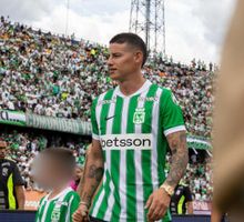 James Rodríguez debutó en Atlético Nacional