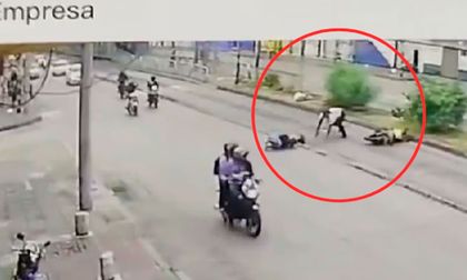 Adulto mayor murió atropellado por motociclista que invadió carril del MIO y huyó