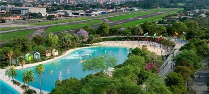 Imagen de  El aeroparque Juan Pablo II se convertirá en el Gran Parque Medellín: tendrá hasta playa y mar