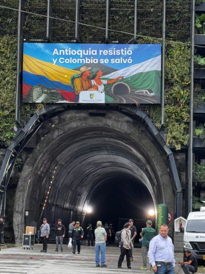 Imagen de Gobernador de Antioquia fija fecha para la entrada en operación del Túnel del Toyo