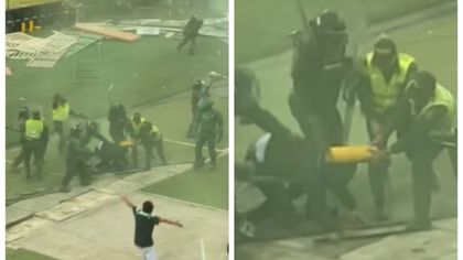 Imagen de  ¡Atención! Investigarán a policías por golpiza a hinchas durante disturbios en el Atanasio