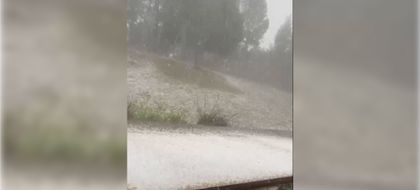 Imagen de En video: Santa Elena registra una fuerte granizada en la tarde del 7 de noviembre