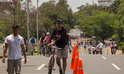 Ciclovida de Cali, un espacio gratuito lleno de diversión, actividad física y mucho deporte