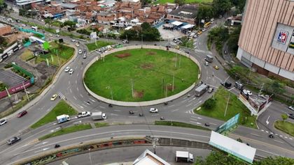 Imagen de  Iniciaron las obras del intercambio vial de la glorieta de Mayorca para reducir los trancones en el sur del Valle de Aburrá