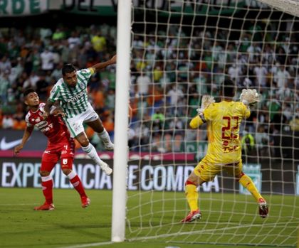 Atlético Nacional penales Independiente Santa Fe copa BetPlay 2021 gol jefferson Duque