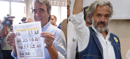 Imagen de  Fajardo y Oviedo defienden sus banderas y aún no toman partido para la segunda vuelta