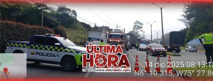 Imagen de Continúa cierre preventivo en la autopista Medellín–Bogotá por verificaciones de seguridad