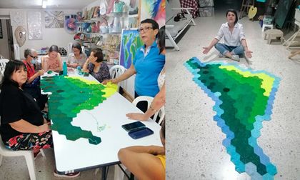 El enorme mapamundi busca hogar