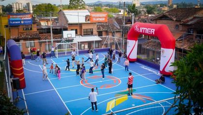 Imagen de Rionegro ya tiene siete placas polideportivas renovadas