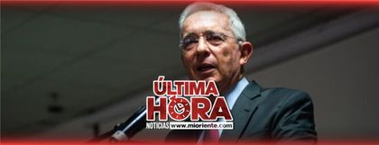 Imagen de  El expresidente Álvaro Uribe ofrece primeras declaraciones tras su absolución