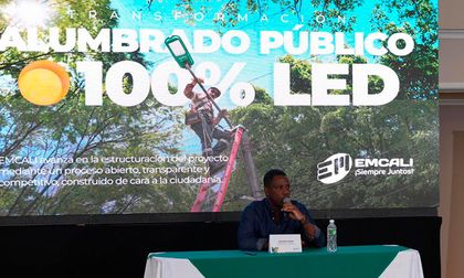 Emcali inició el proceso para transformar el alumbrado público de Cali