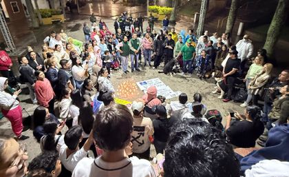 Imagen de Comunidad de El Peñol marchó para exigir justicia por el asesinato de un perro guardián