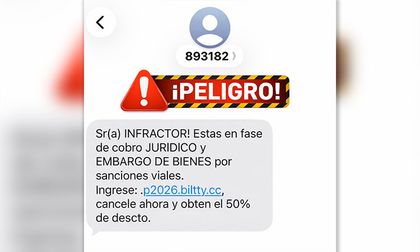 Cuidado con mensaje falso de embargo que llega a los celulares, advierten que es una estafa