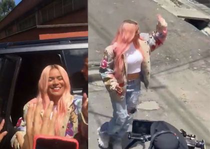 Imagen de  Karol G causa sensación en las calles de Medellín