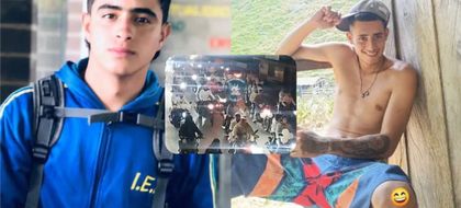 Imagen de  En video: multitudinaria caravana en Anorí para despedir a jóvenes muertos por una mina antipersona 