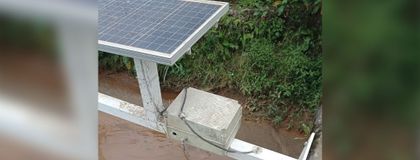 Imagen de  Hallan estación de medición de río vandalizada en El Santuario